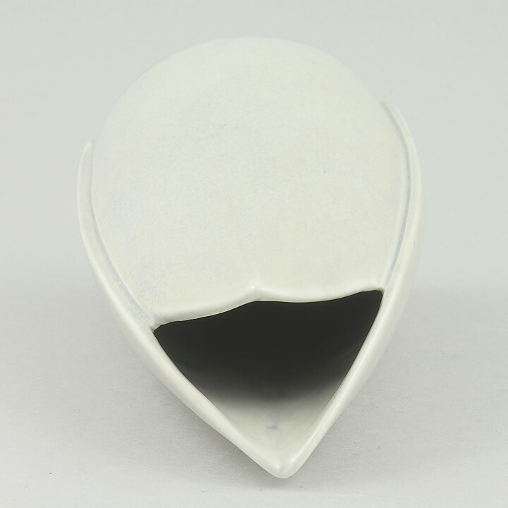 Stig Lindberg (Endiv 1956) White Organic Vase 18 cm