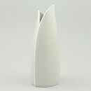 スティグ・リンドベリ Endivシリーズ フォルムが草を思わせる白い花瓶 Vase 1956年 18cm