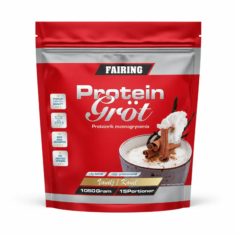 Proteingröt - 1050g - Vanilj/Kanel