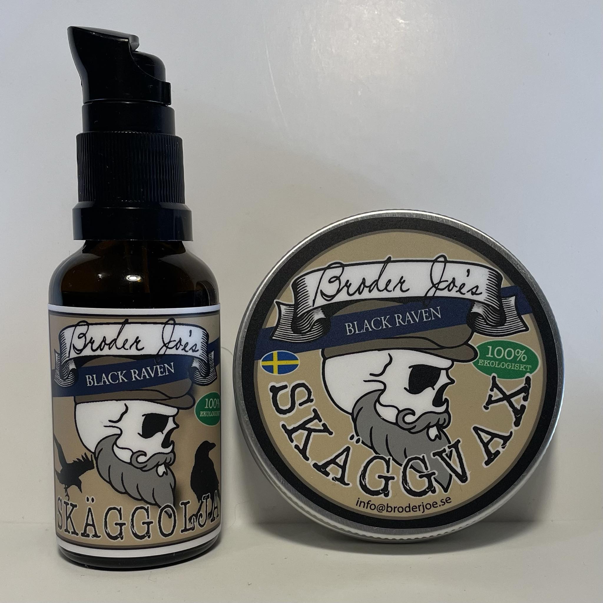 Black Raven Beard wax & Beard oil