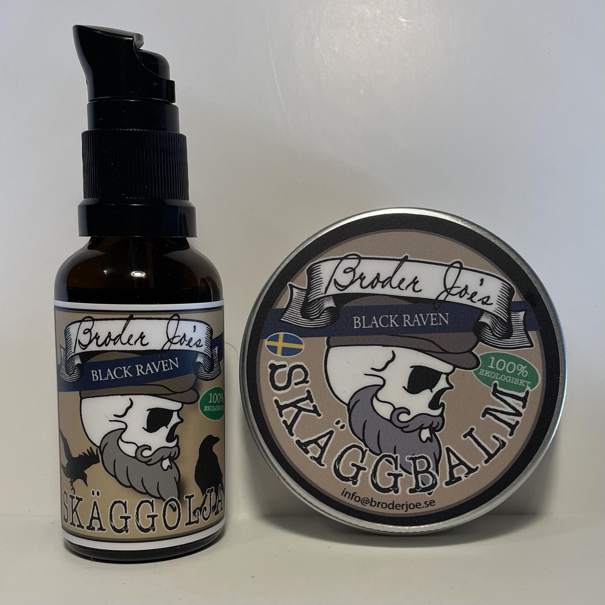 Black Raven Beard balm & Beard oil