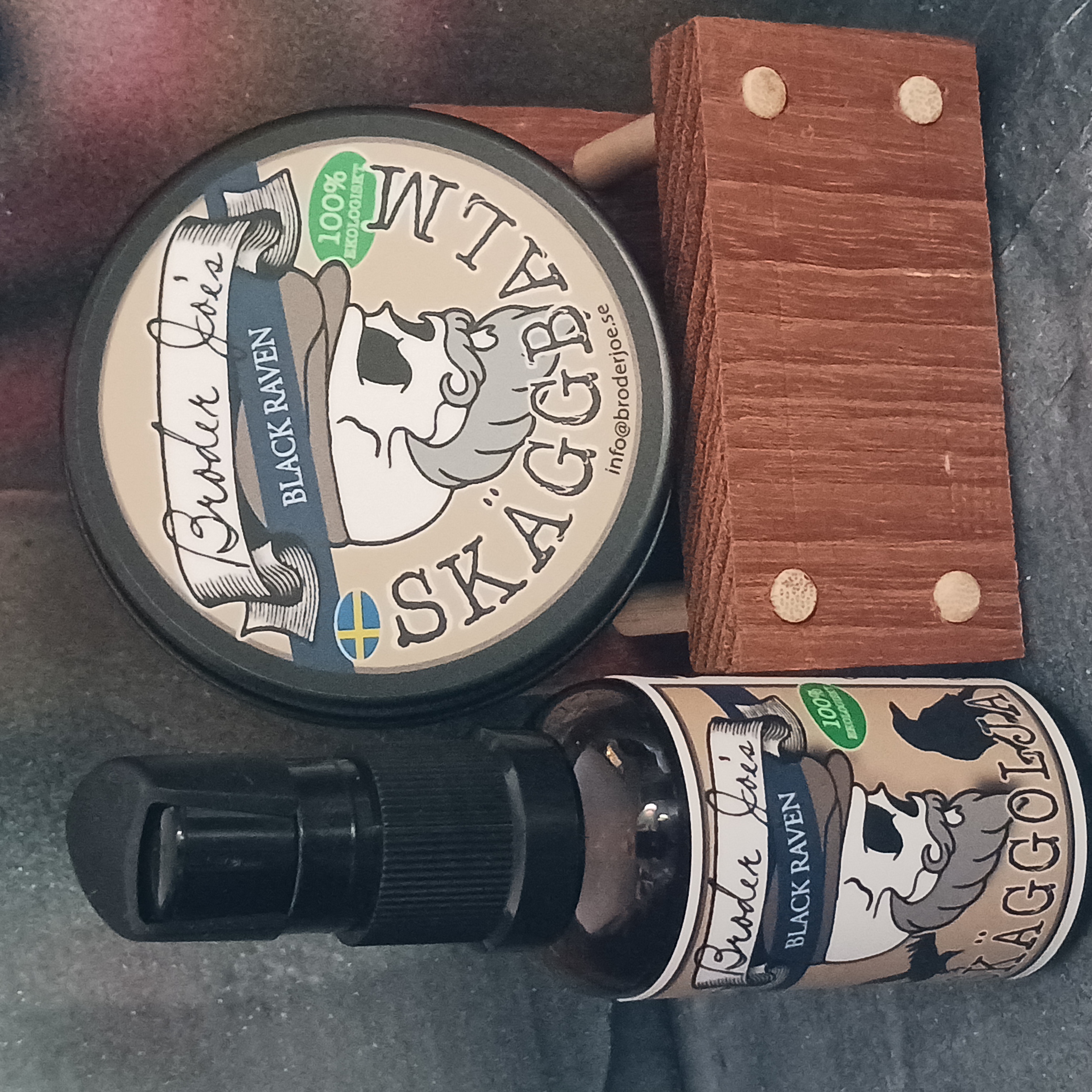 Black Raven Skäggbalm & Skäggolja