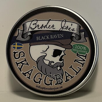 Ekologiskt Skäggbalm Black Raven 60 ml 