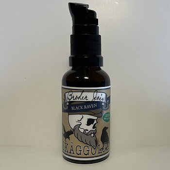 Ekologisk Skäggolja Black Raven 30 ml