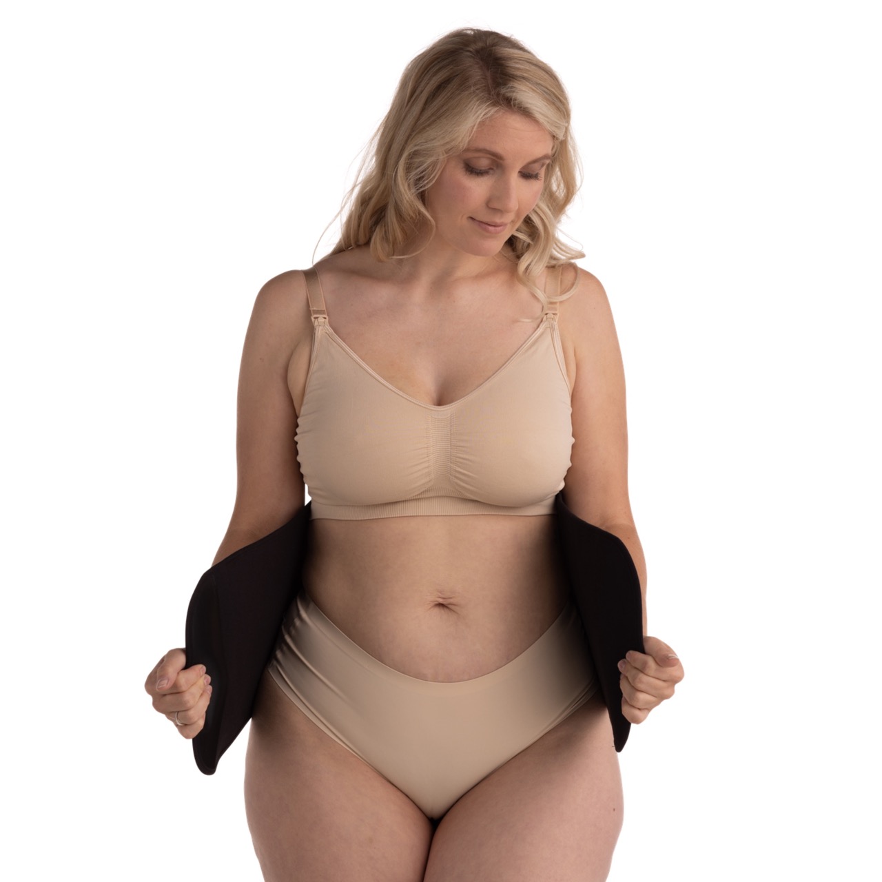 Carriwell Belly Binder, sort - 3