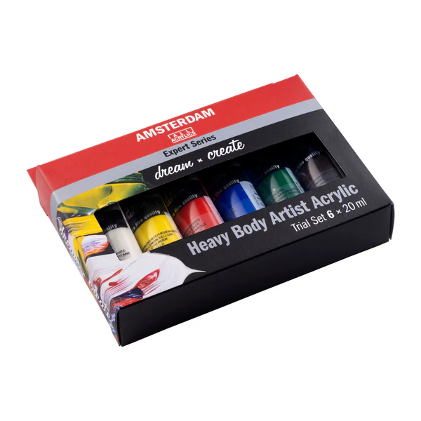 Amsterdam Expert Series acrylic paint trial set - 3