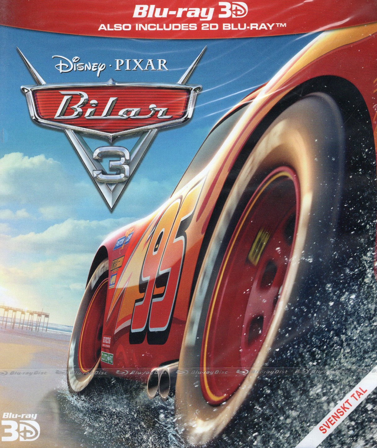Bilar 3 (Real 3D + Blu-ray)