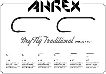 Ahrex  Dry Fly Traditional FW500