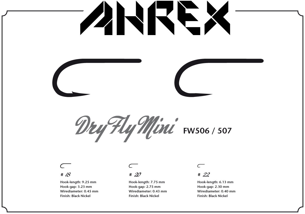 Ahrex  Dry Fly Mini  FW506 - 2