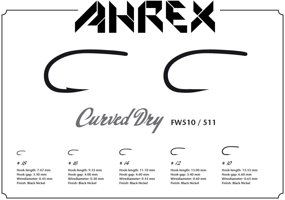 Ahrex  Dry Fly Curved FW510 - 2