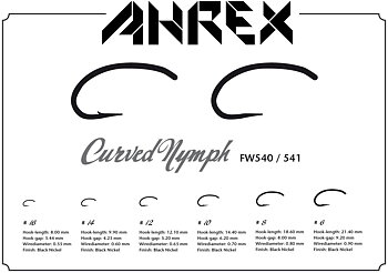 Ahrex  Curved Nymph FW540