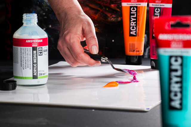 Amsterdam Acrylic medium matt 117 250 ml - 4