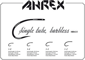 Ahrex  Tube Single Barbless HR431