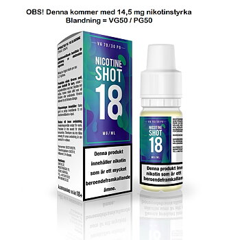 Nicshot fr vape - NIKOTINBAS / BASVTSKOR - Swecig