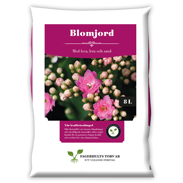Blomjord yrkes 8 liter