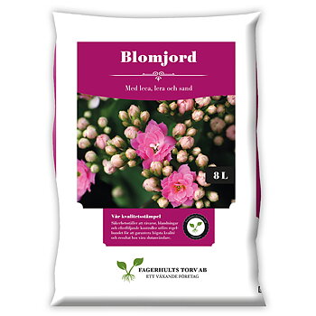 Blomjord yrkes 8 liter