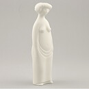 Stig Lindberg (Parian 1977) Matte White Lilla Eva Sculpture 18 cm 