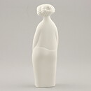 Stig Lindberg (Parian 1977) Matte White Lilla Eva Sculpture 18 cm 