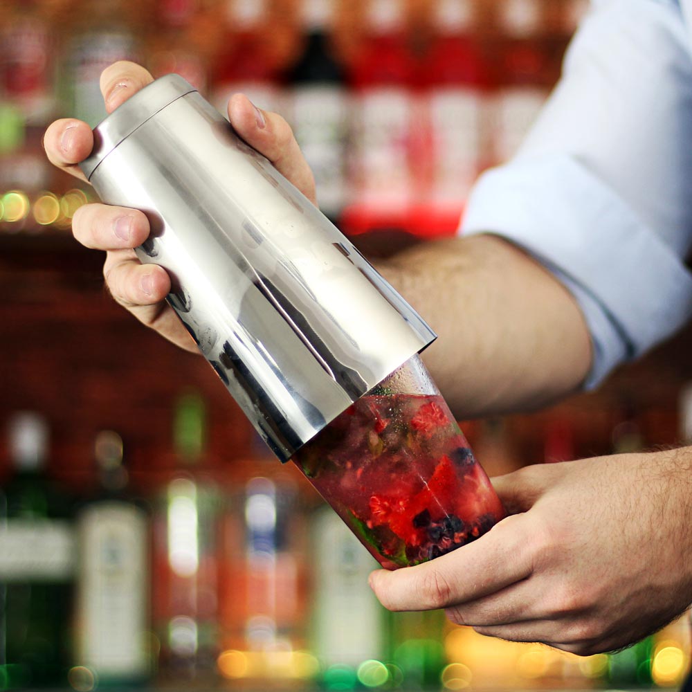 Drink skakas med Boston Shaker