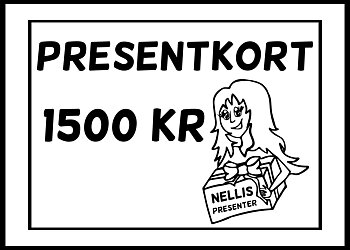 Digitalt Presentkort - 1500 kr