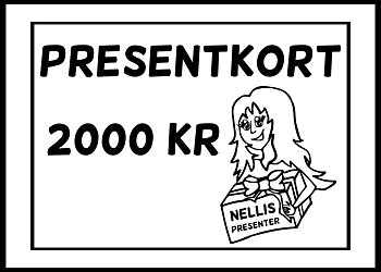Digitalt Presentkort - 2000 kr