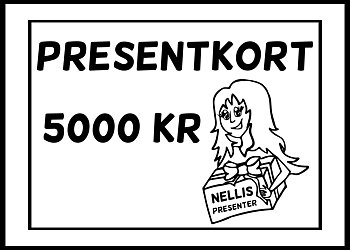 Digitalt Presentkort - 5000 kr