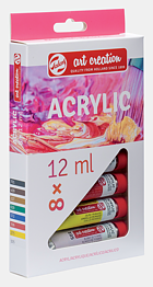 Talens Art Creation acrylic colour set 8 x 12 ml