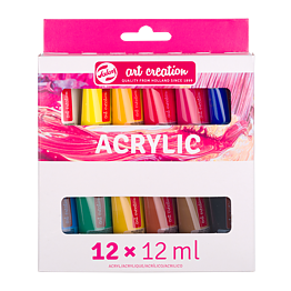 Talens Art Creation acrylic colour set 12 x 12 ml