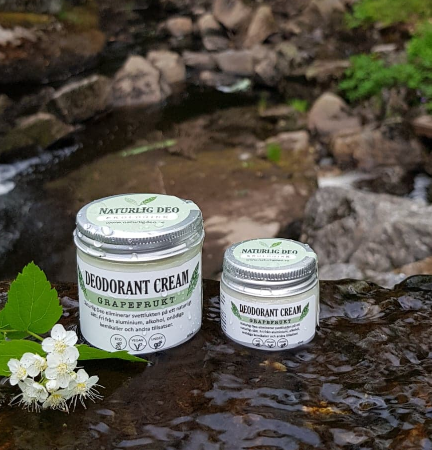 Grapefrukt, Krämdeo  -  Naturlig Deo 