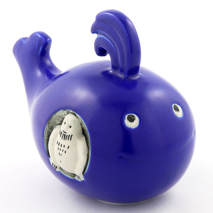 Lisa Larson (Traffic 1970) Wonderful Blue Whale 18/13 cm