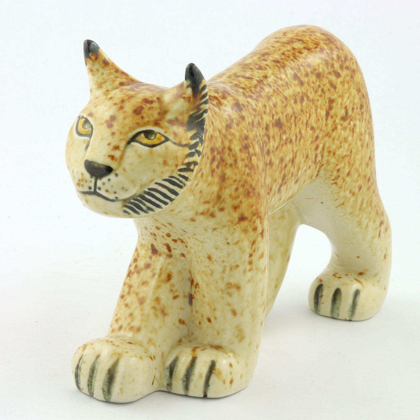 リサラーソン 可愛らしいオオヤマネコ Lynx WWF 1975年 22/15