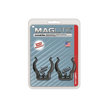 Maglite Wandhalterung mit schraubbarer D-Lampe