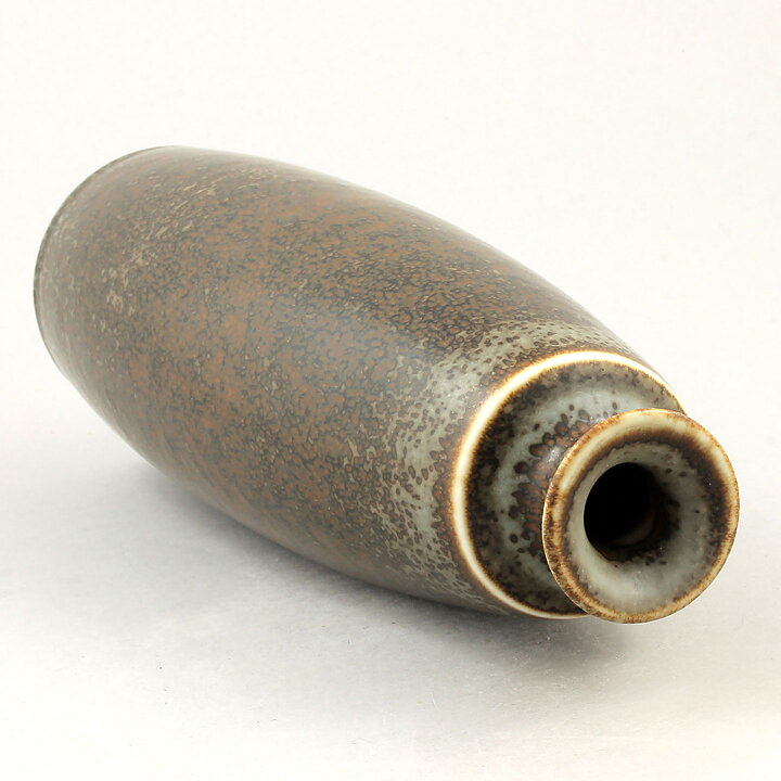 Carl-Harry Stålhane (SAK 1960s) Majestic Brown Cylinder Vase (27 cm)
