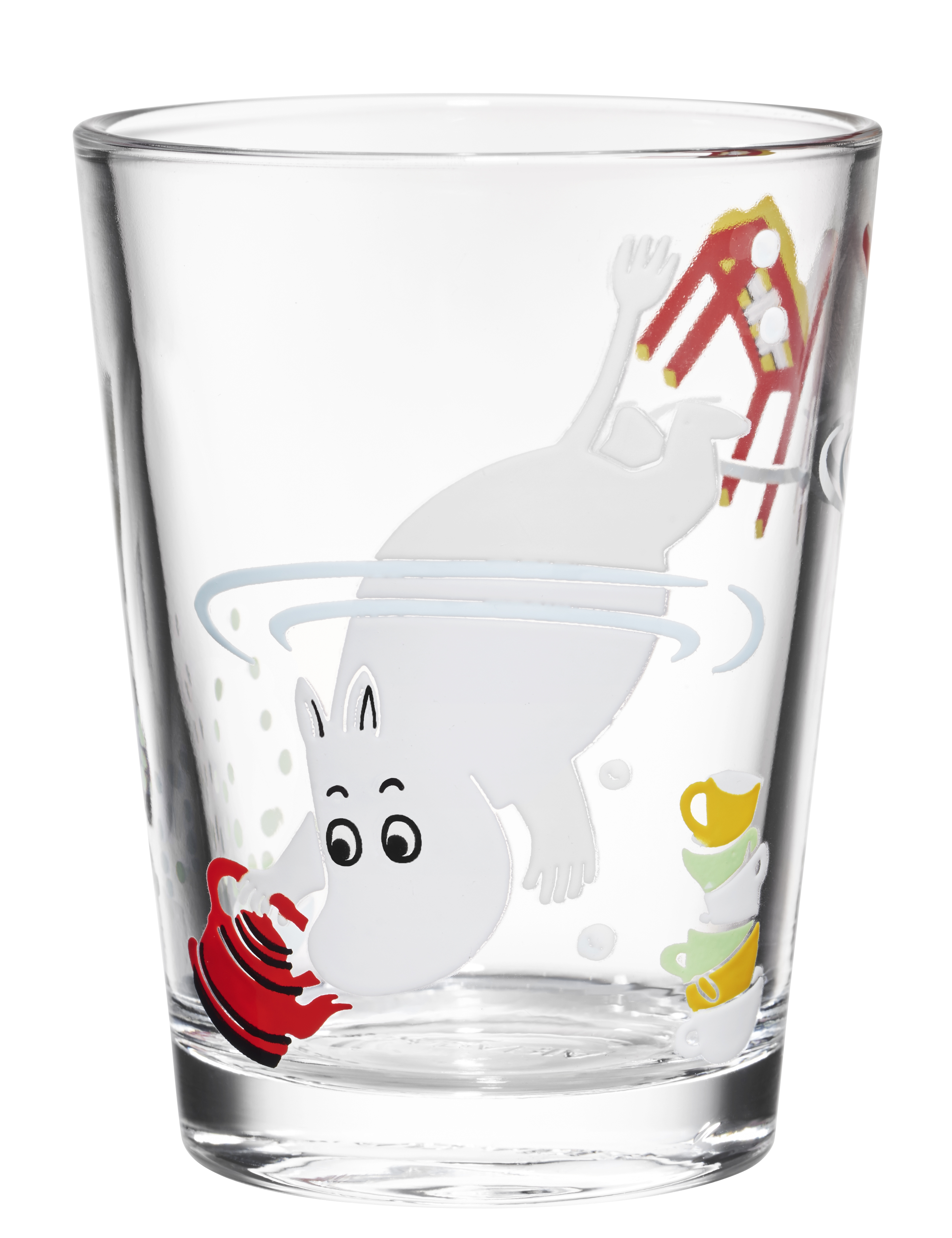 Moomin Glass Tumbler - Moomintroll - Arabia (Discontinued) - 2