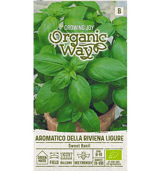 Basilika, Aromatico della Riviena Ligure Organic Way