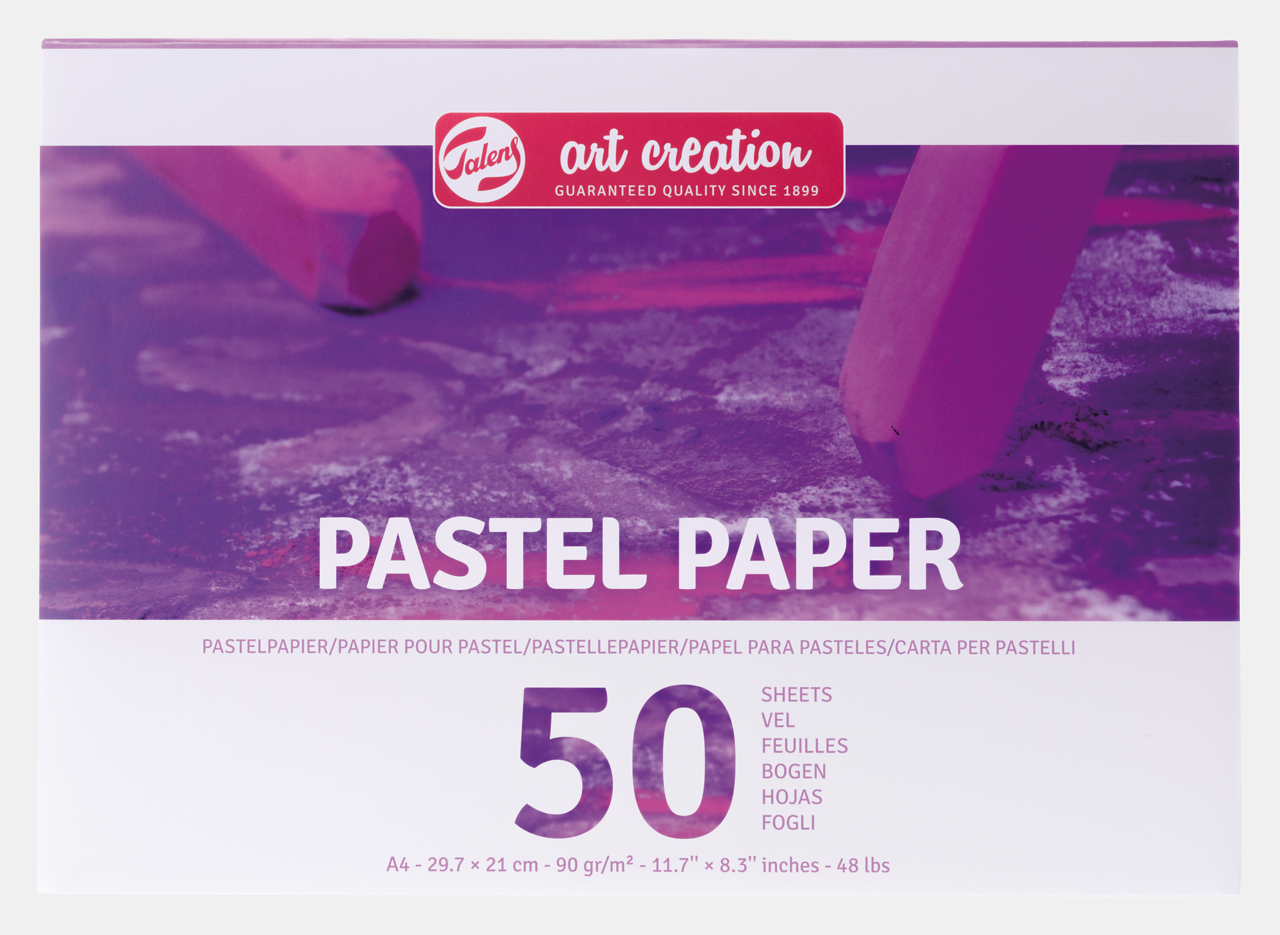 Art creation Pastels paper block A4