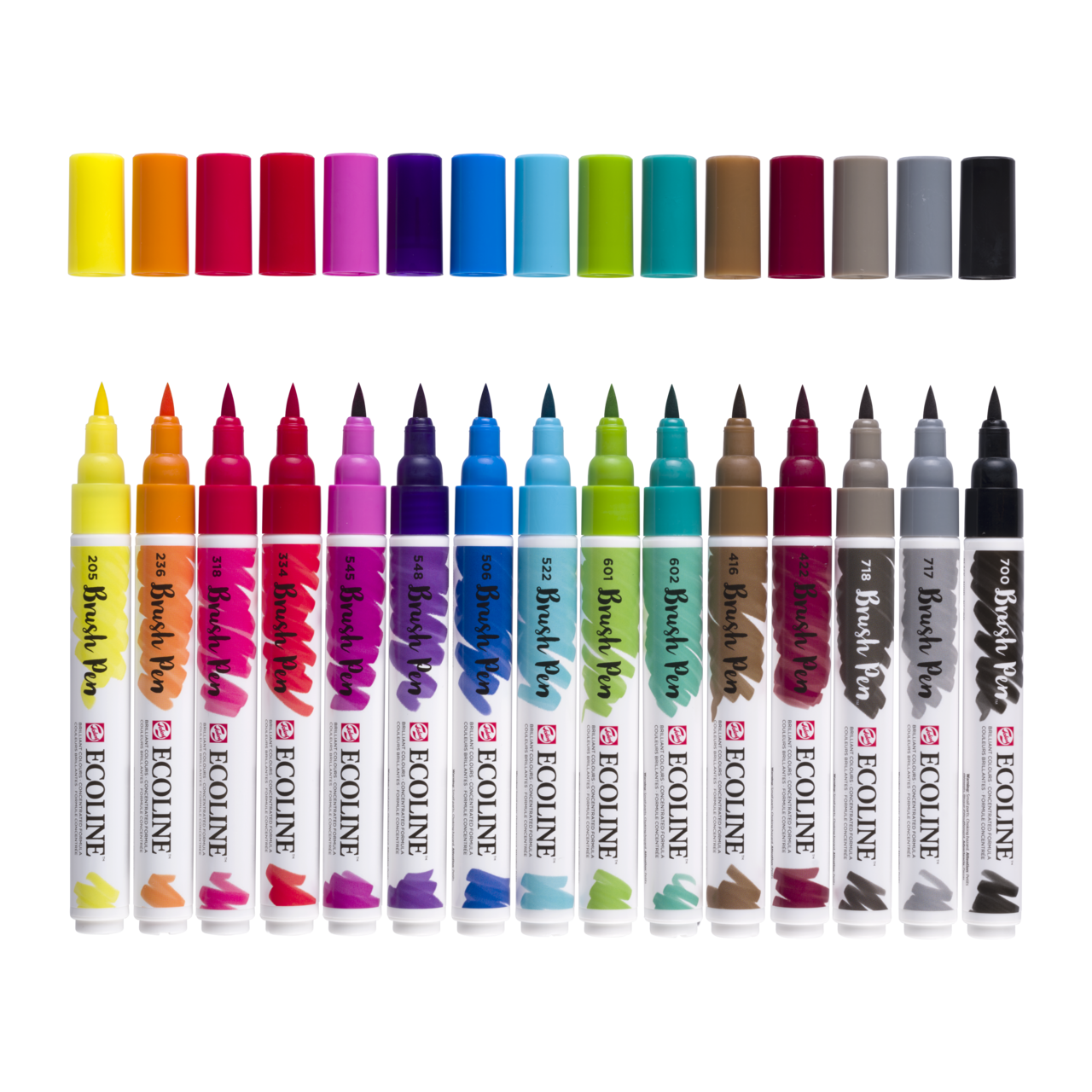 Ecoline Brush Pen set 15 - 5