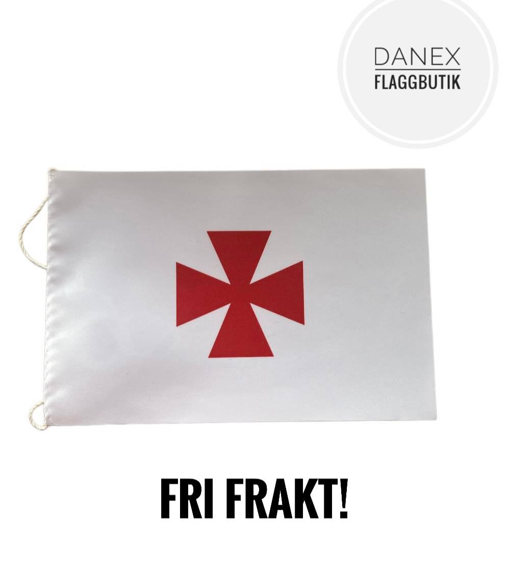 Bordsflagga Frimurarkors - 2