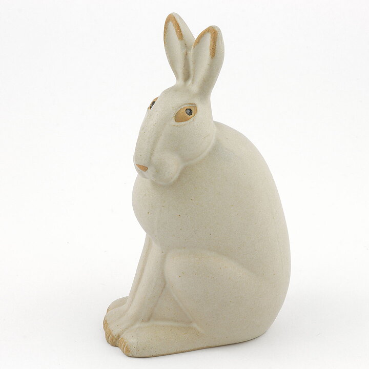 Lisa Larson (Landskapsdjur 1990) Absentminded Hare 16 cm