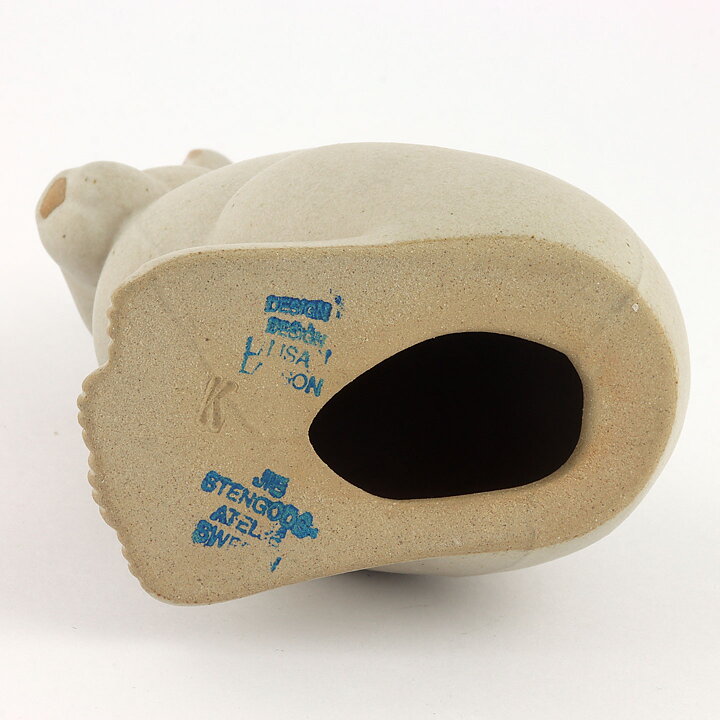 リサラーソン 野ウサギ Fjallhare  WWF Jie セラミックファクトリー 1990年  16cm