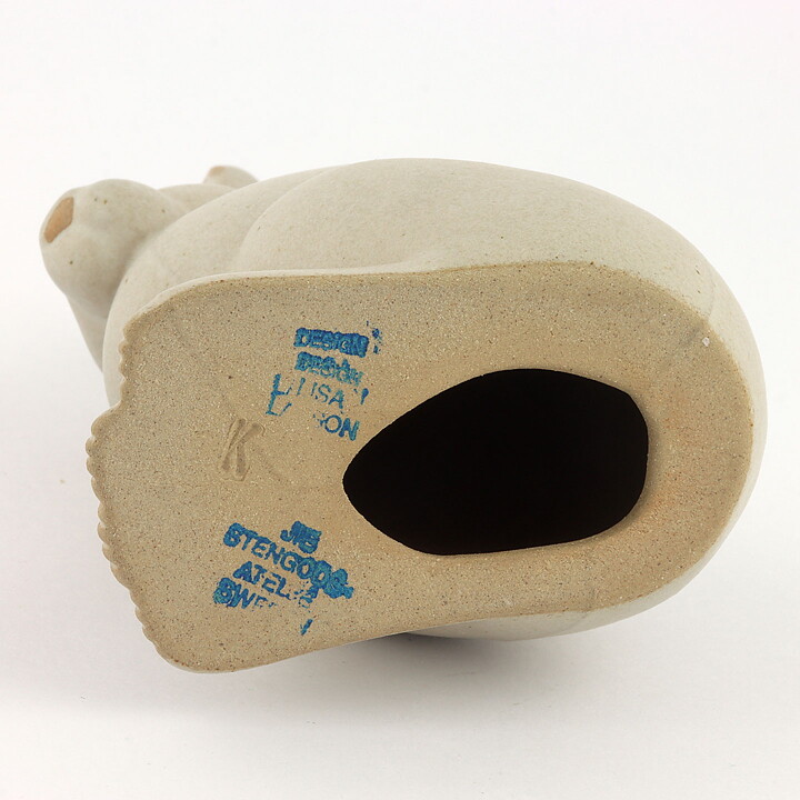 Lisa Larson (Landskapsdjur 1990) Absentminded Hare 16 cm