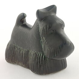 Lisa Larson (Kennel 1972) Snazzy Scottish Terrier  12/8 cm