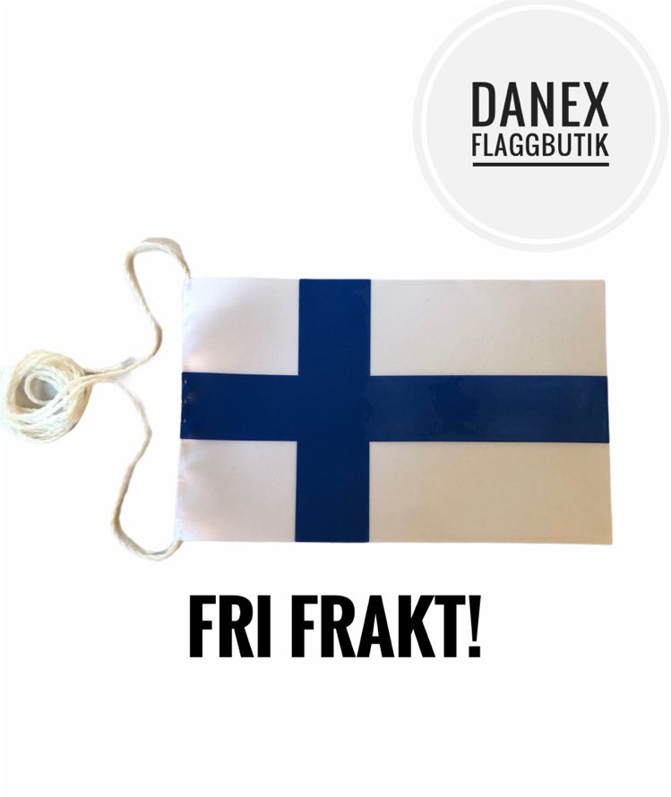 Bordsflagga Finland - 3