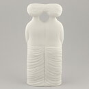 Stig Lindberg (Parian 1977) Matte White Tvillingarna Sculpture 24 cm 