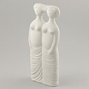 Stig Lindberg (Parian 1977) Matte White Tvillingarna Sculpture 24 cm 