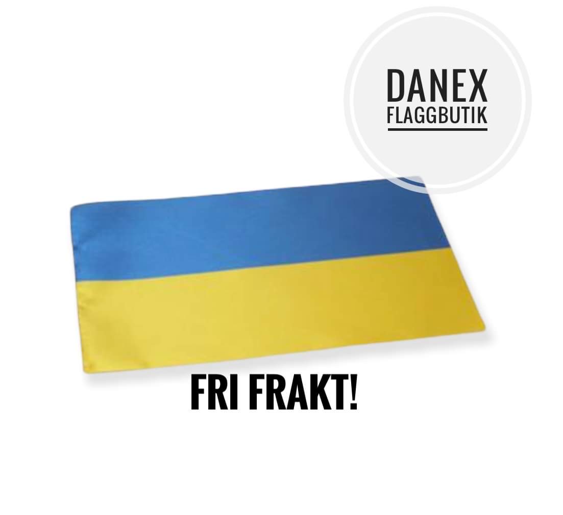 Bordsflagga Ukraina