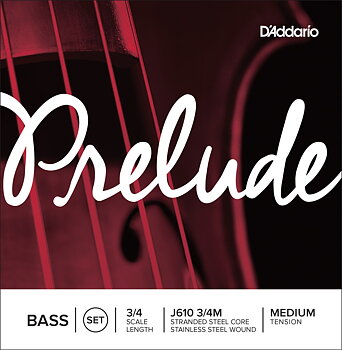 Prelude Kontrabas Set D'Addario Orchestral J610 3/4M