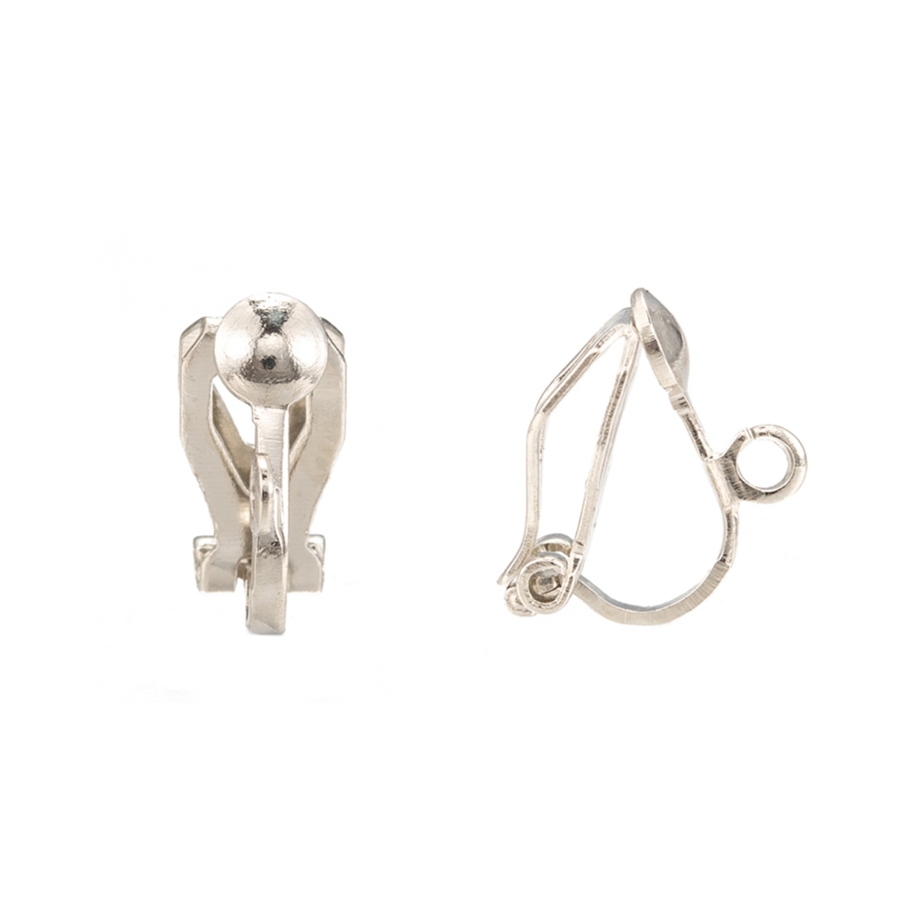 Örhängesämne - Clips platina - 2