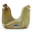 Lisa Larson (Noaks Ark 1978) Sociable Sea Lion Couple 11/9 cm
