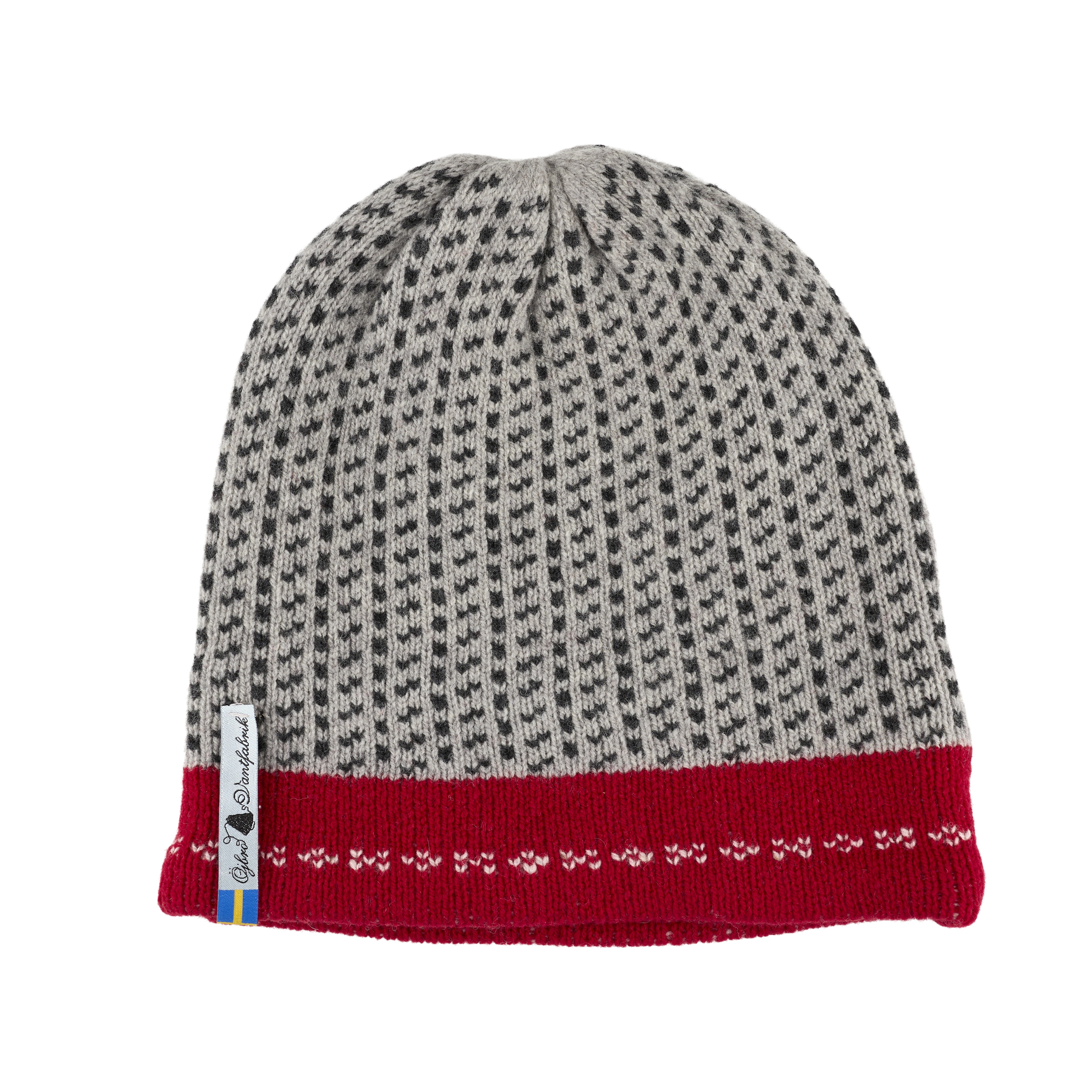 SKAFTÖ  GRÅ, MERINO WOOL HAT